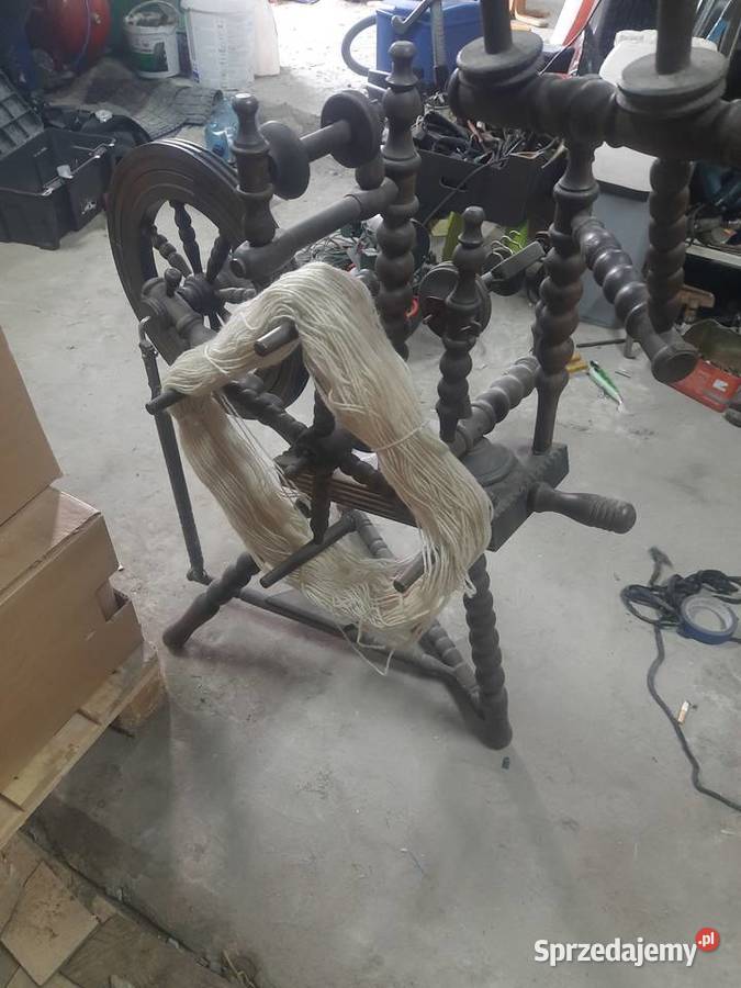 Kołowrotek do przędzenia wełny Chełm