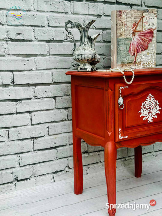 Szafka ręcznie malowana delikatny kolor dolnośląskie Jelcz-Laskowice