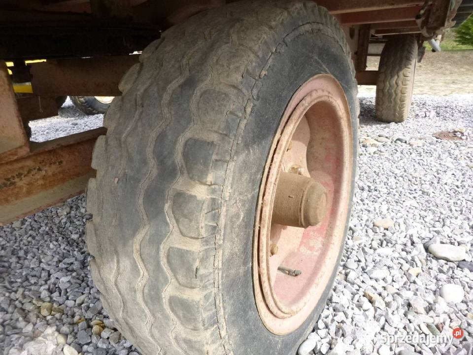 Przyczepa rolnicza Solidna Duża platforma Kraków sprzedam