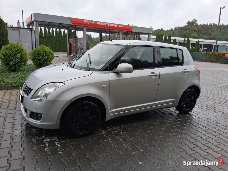 Suzuki Swit 2009r 13BLPGKlimaZarej elektryczne lusterka lubelskie Poniatowa-Kolonia