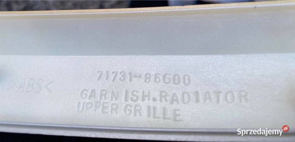 Suzuki IGNIS II 0307 listwa Grill znaczek osobowe Rzeszów