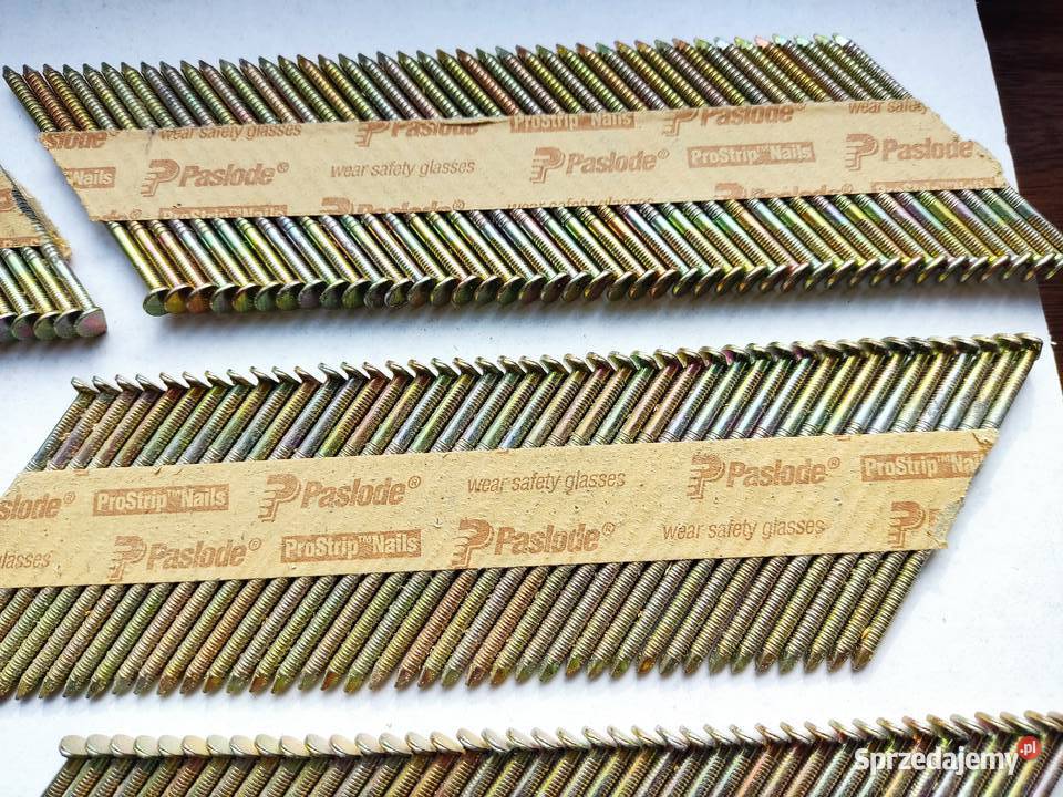 Gwoździe łączone papierem marki Paslode ProStrip