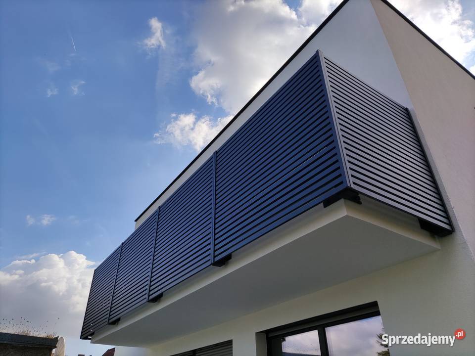 Balustrada aluminiowe BOLERO 40 Pozostałe Sieklówka sprzedam