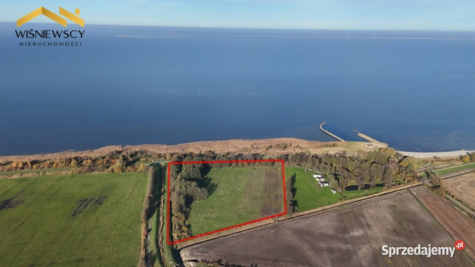 Działka Zalewem Wiślanym Kadyny 252ha warmińsko-mazurskie