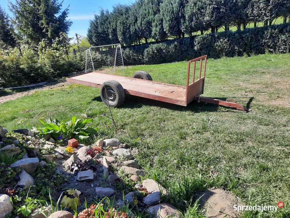 Przyczepa sądownicza na 3 skrzyniopalety Wilga sprzedam