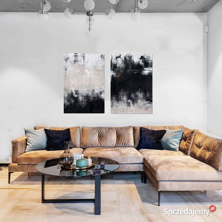 Tierra Negra abstrakcja nowoczesne obrazy do Dom i Ogród Malbork