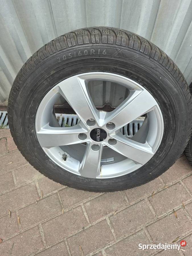 Koła aluminiowe 5x1143 opony 1620560 Zawonia