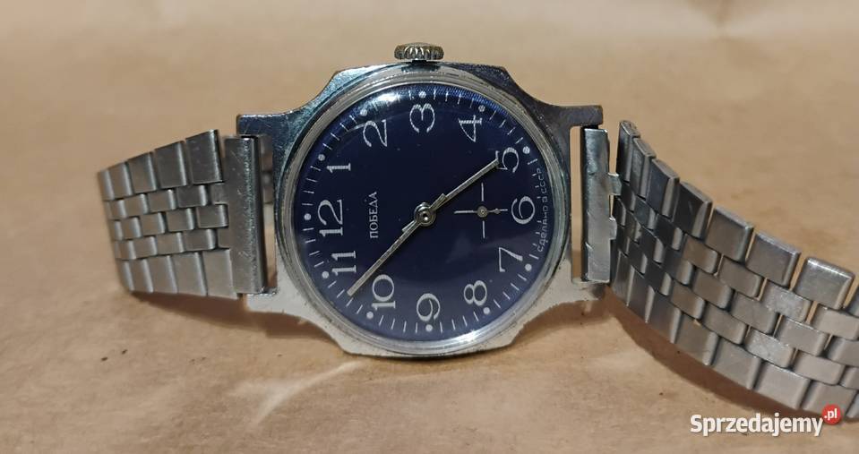 Zegarek Męski Pobieda 15 JEWELS 2602 ciemno sprzedam