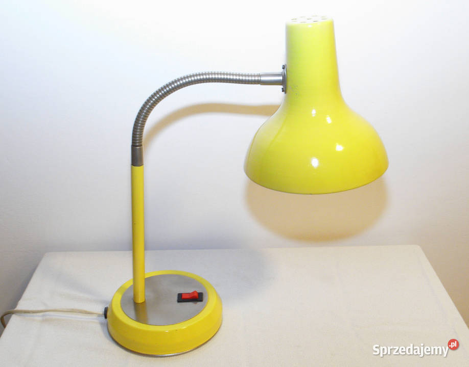 Lampa biuro dom Polam Wilkasy ST24 PRL retro Kraków