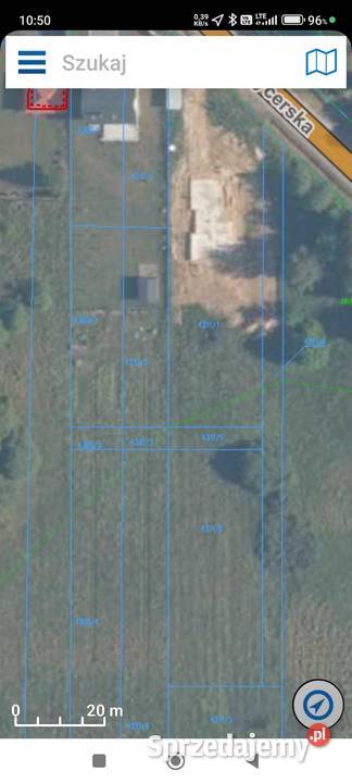 Sprzedam działkę Rycerska 1045m świętokrzyskie Skarżysko-Kamienna