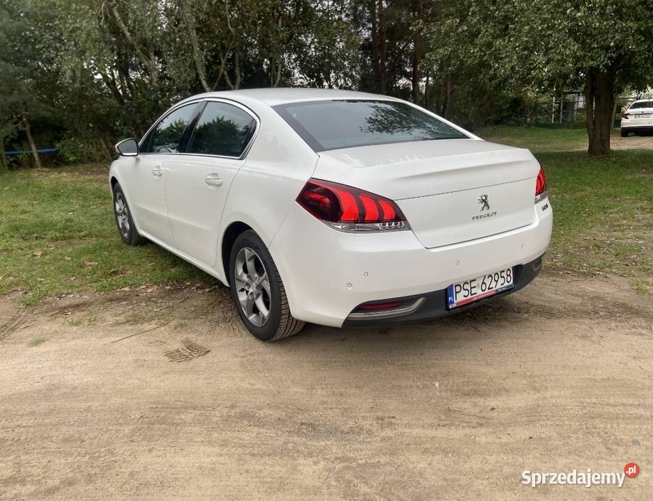 Peugeot 508 20 HDI Allrue 2015r automat biala 508 Śrem sprzedam
