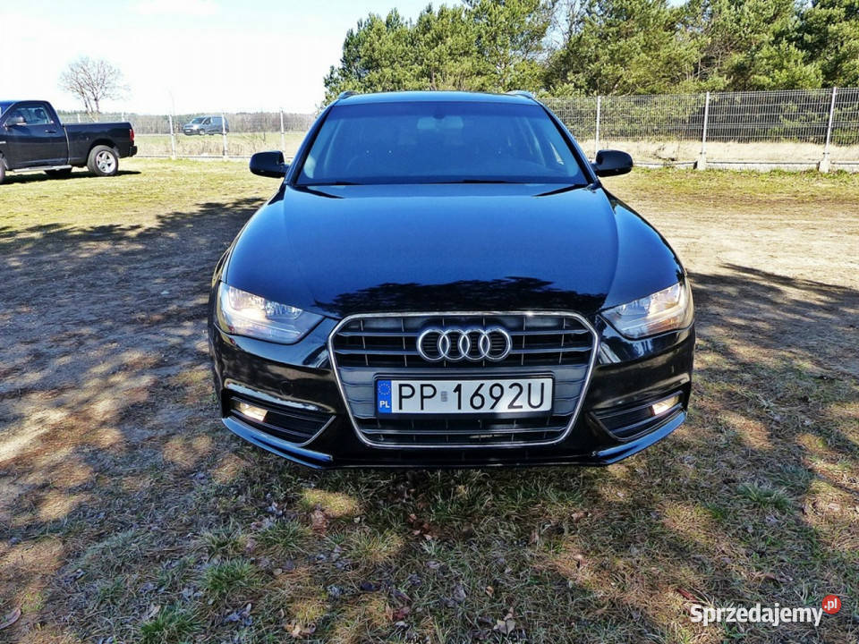 Audi A4 20 TDI 190ClimatronicAluNaviSkóryPełna Zarejestrowany w Polsce wielkopolskie Piła