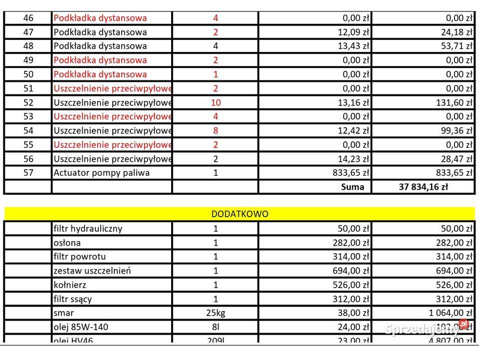 Remoncie Koparka Gąsienicowa Hyundai ROBEX 235 Blizanów