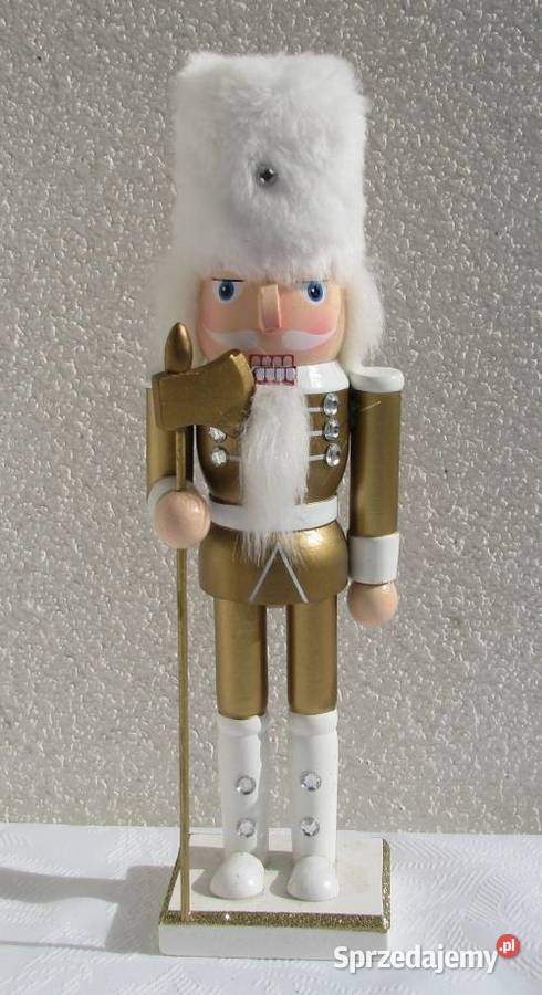 Dziadek do orzechów figurka drewniana ŻOŁNIERZ Figurki i rzeźby Koszalin