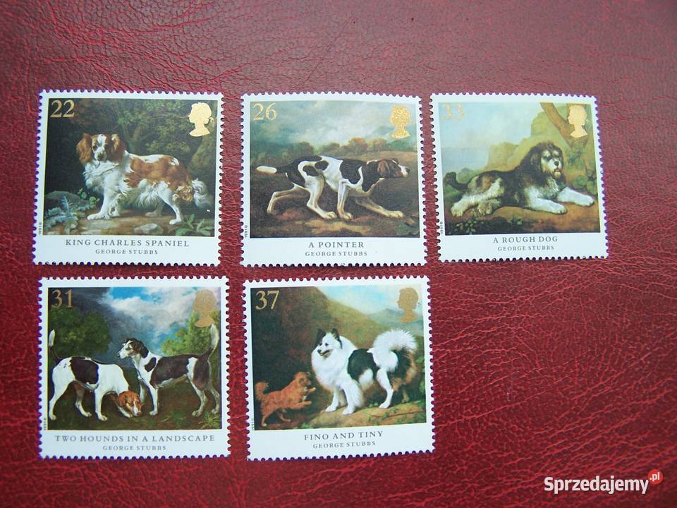 Wielka Brytania 1991 MNH Mi 130509 Fauna Psy Antyki, Sztuka, Kolekcje śląskie Tychy