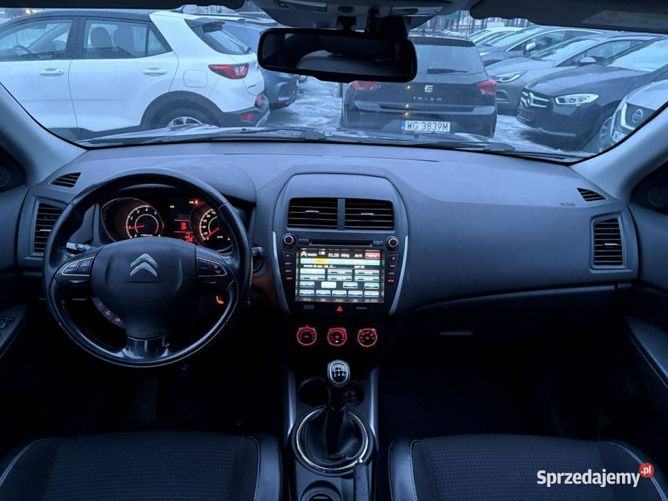 Citroen C4 Aircross 16 MPI 117 Półskóry Kamera wspomaganie kierownicy Lipówki sprzedam