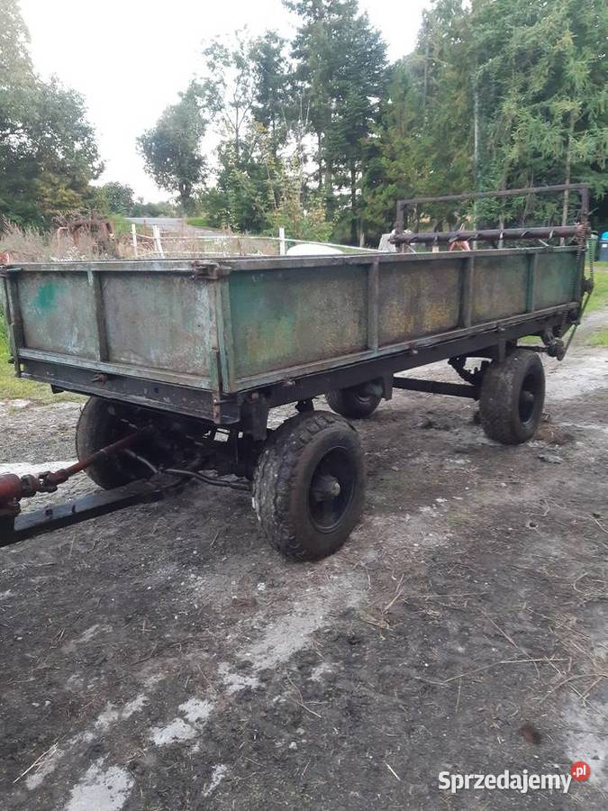 Rozrzutnik obornika dwuosiowy Pług waga pomorskie Tuchomie sprzedam