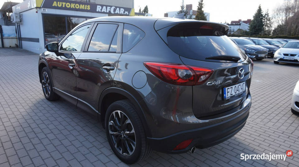 Mazda CX5 Super wyposażona Gwarancja II 2017 światła przeciwmgielne lubuskie