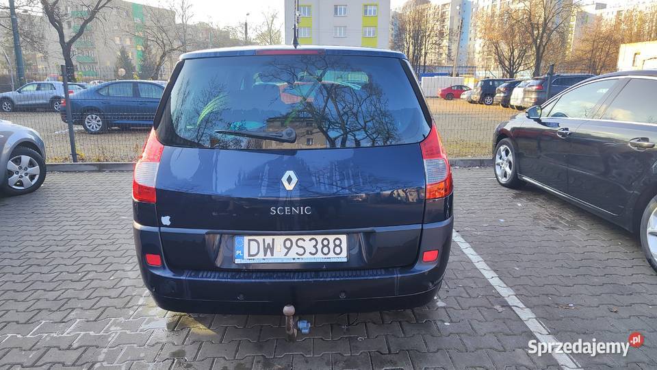 Renault Grand Scenic II 2008 20 benzyna z LPG Sosnowiec sprzedam