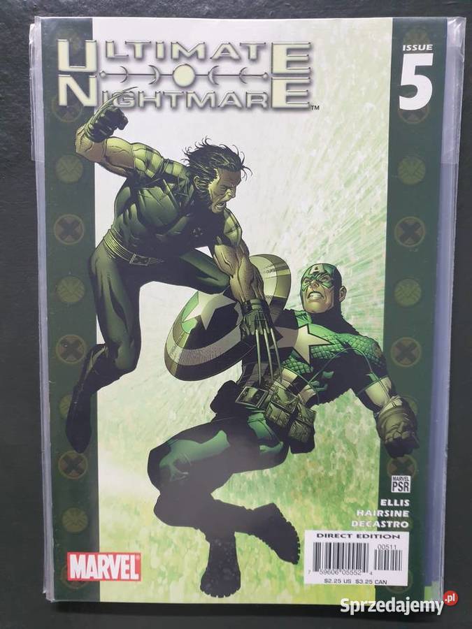 Ultimate Nightmare zestaw 5 komiksów Marvel USA
