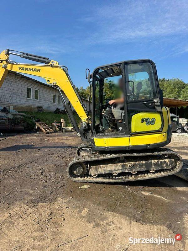 Minikoparka Gąsienicowa YANMAR SV60A SV 60 Waga