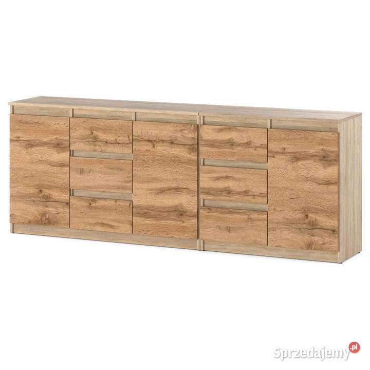 Komoda Nowoczesna 200 6 Szuflad Sypialnia Salon Elbląg