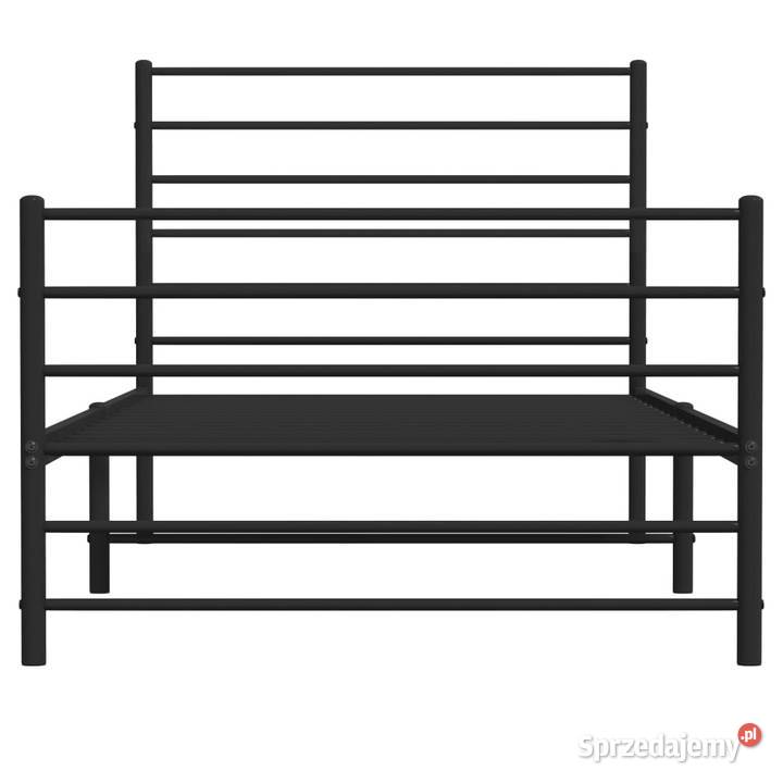 Łóżko Metalowe Rama Łóżka Ze Stelażem Do 105cm