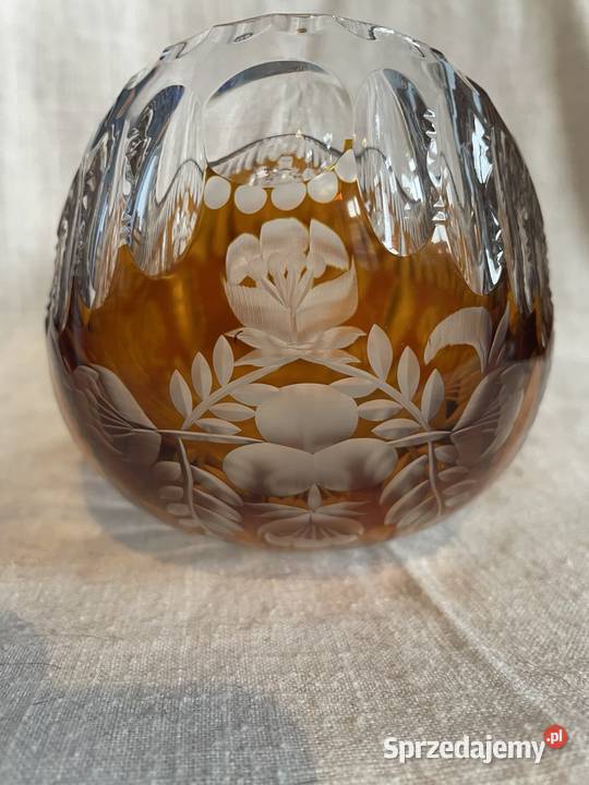 Zardiniera krysztal Huta Julia Czasy PRL