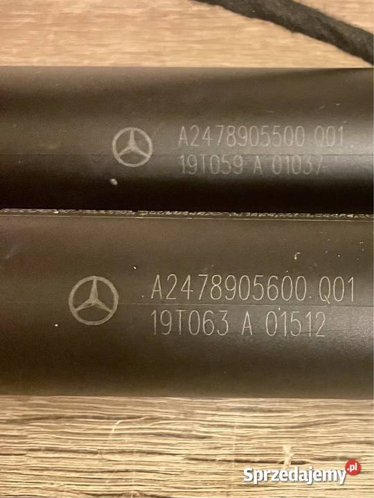 SIŁOWNIK KLAPY BAGAŻNIKA MERCEDES B W247 Klapy bagażnika Katowice