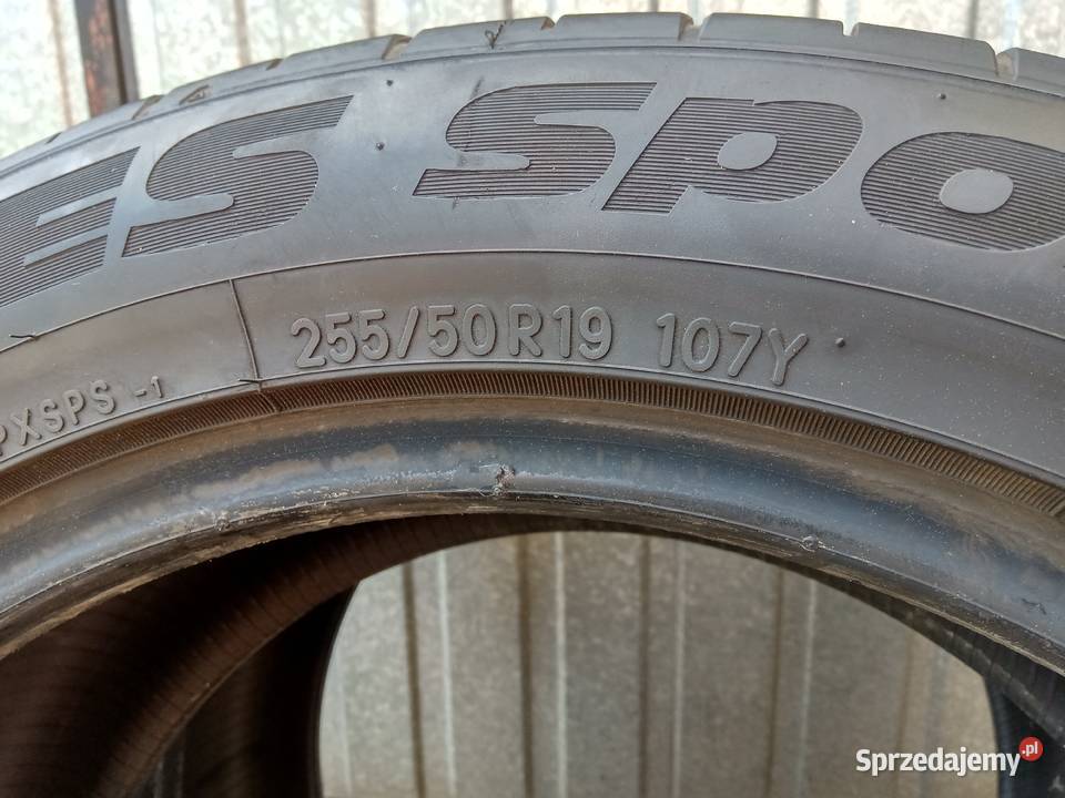 Opony 2 sztuki 255 50 R19 Toyo proxes sport suv Zduńska Wola sprzedam