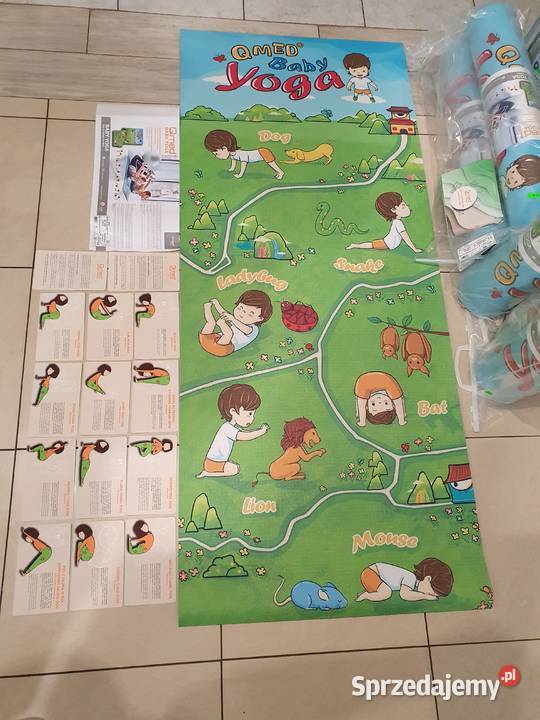 QMED BABY YOGA Mata do ćwiczeń dzieci zestaw Kielce
