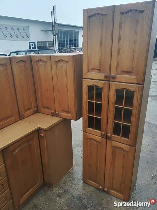 Szafki kuchenne 22m drewniane fronty możliwy Warszawa