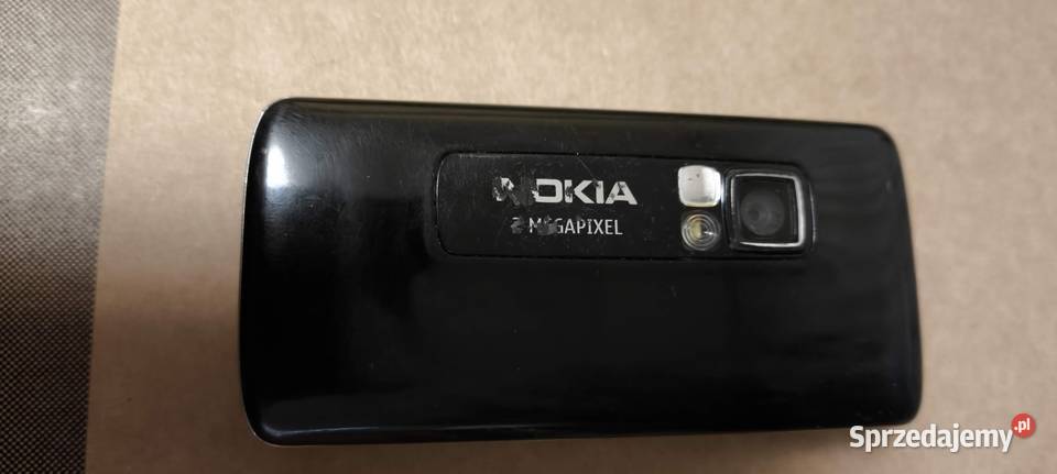 TELEFON NOKIA 6288 CZARNA rozsuwany uszkodzony Pozostałe śląskie Gliwice