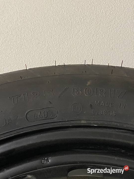 Koło dojazdowe Audi a4 b67 małopolskie