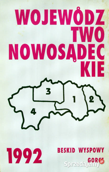 Województwo nowosądeckie przewodnik Limanowa sprzedam