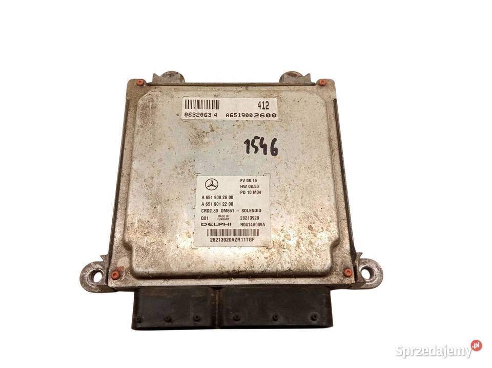 STEROWNIK SILNIKA A6519002600 22 CDI 163 sprzedam