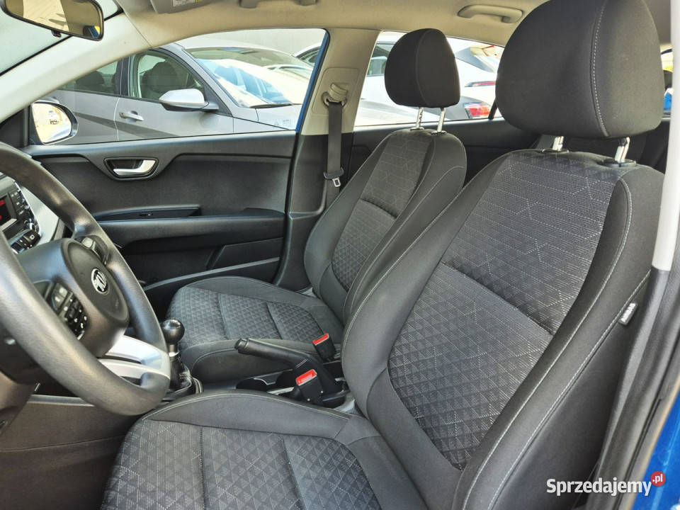 Kia Rio 12 DPI 84 Wersja M Salon Serwisowany nieuszkodzony Łódź
