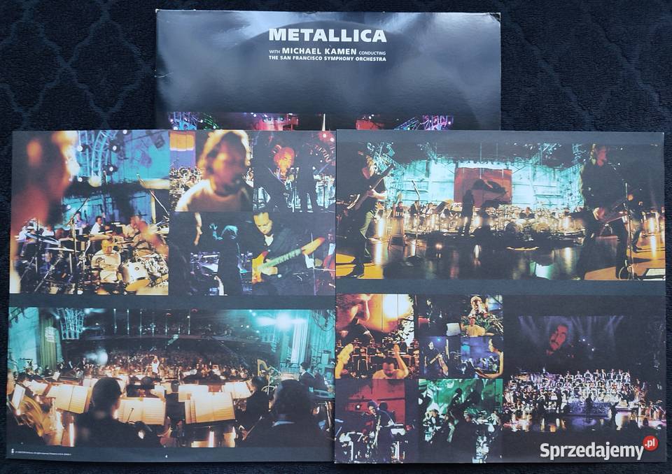 Płyty winylowe zespołu Metallica 3 x vinyl płyta winylowa podlaskie Białystok