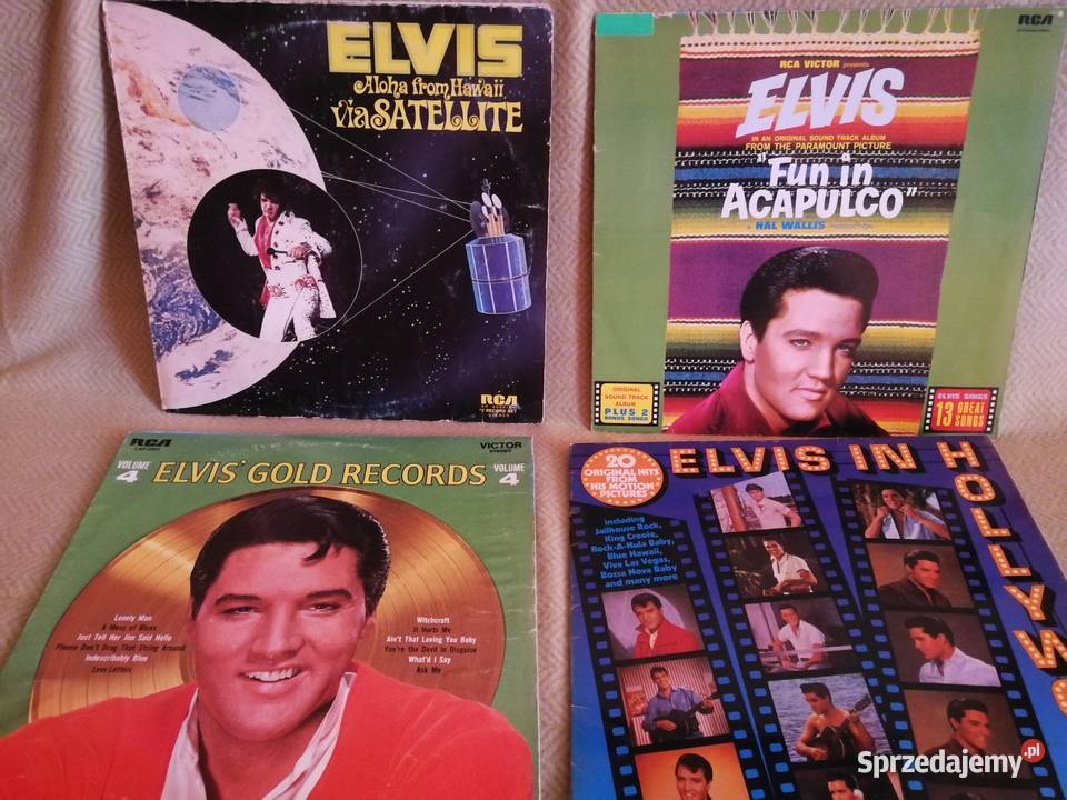 Elvis Presley Zestaw 4 Albumów 5LP Super Stan Szczecin