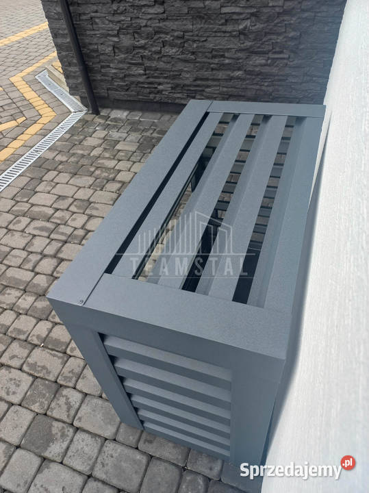 Osłona klimatyzatora pompy ciepła 85x45x70