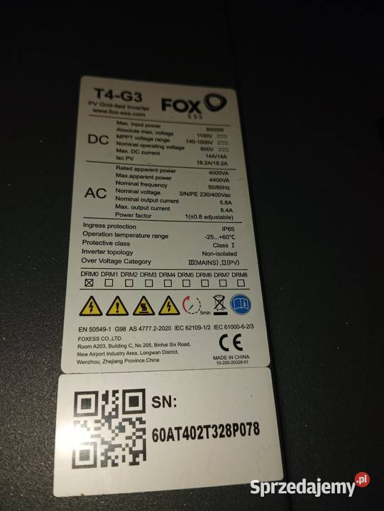 Falownik T4G3 Chełm