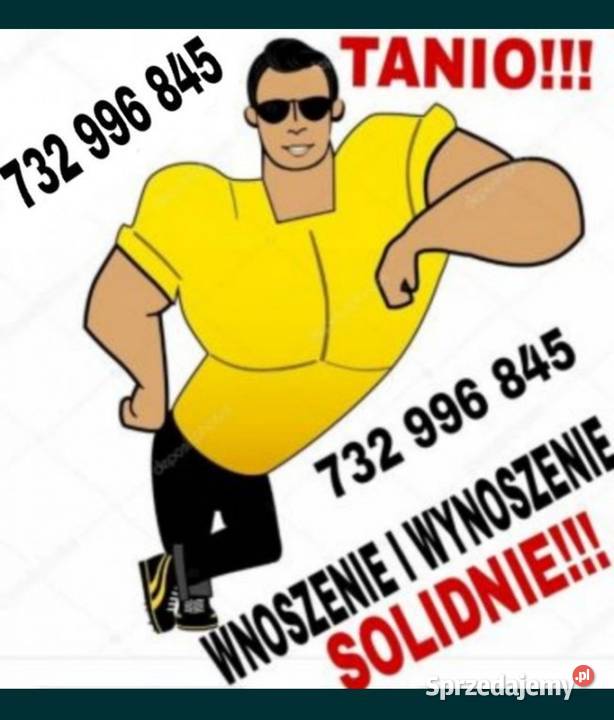 Prace fizyczne znoszenie wnoszenie dolnośląskie Wrocław