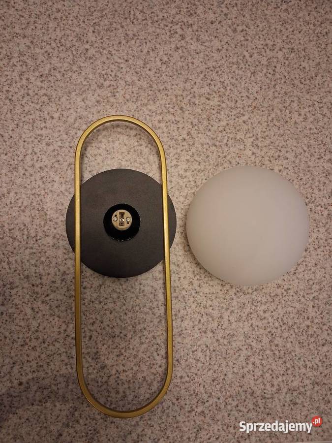 Nowy zestaw lampa podwójna i kinkiet Oświetlenie Warszawa sprzedam