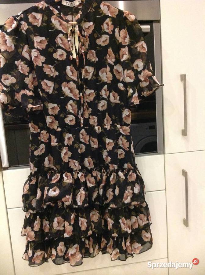 Sukienka Damska IVIVI COLLECTION S Falbany NOWA lubuskie Nowa Sól