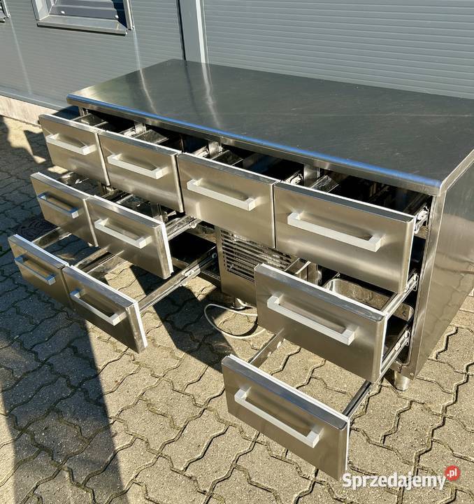 STÓŁ CHŁODNICZY Z SZUFLADAMI NA 11GN 10 SZUFLAD zachodniopomorskie Krępsko