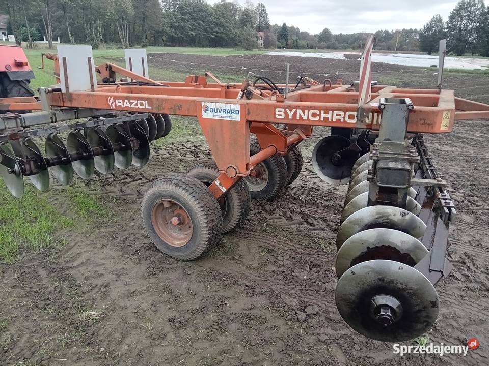 TLERZÓWKA Brona talerzowa RAU nieuszkodzony Wodzierady