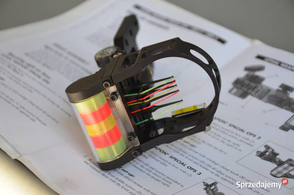 Celownik SureLoc Lethal Weapon OPS2 5 pin black Środa Wielkopolska