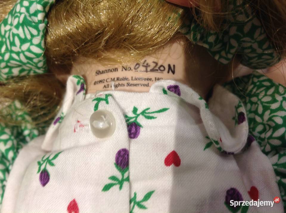 Stara Lalka Porcelanowa SHANNON Sygnowana Nowa Sól