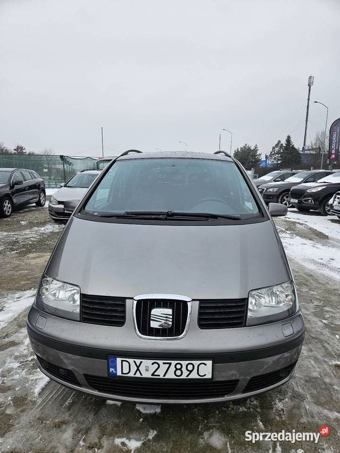 Seat Alhambra 20 BenzynaLift7 osób Zadbana Wrocław
