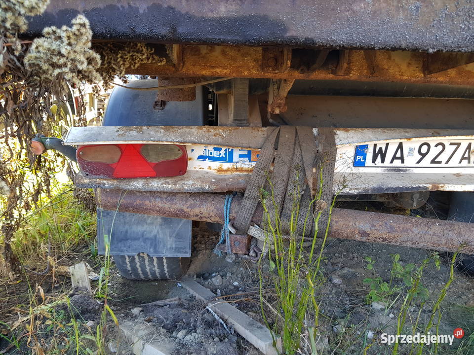 Syndyk sprzeda NACZEPA SAMOWYŁADOWCZA WIELTON Warszawa sprzedam